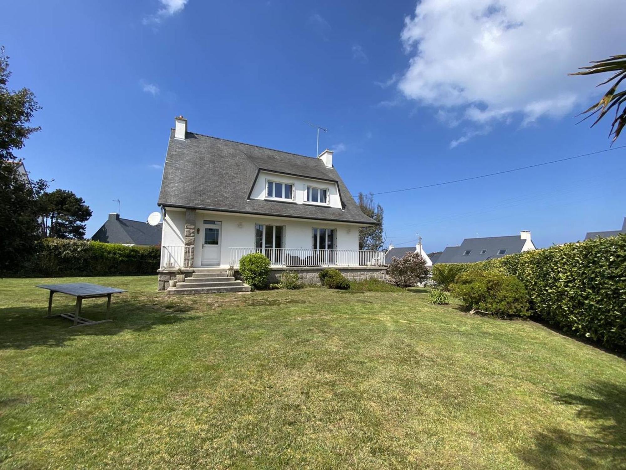 Maison 6 Pers Avec Jardin, Wifi, Proche Plages Et Sentier A Perros-Guirec - Fr-1-368-344 Villa Exterior photo